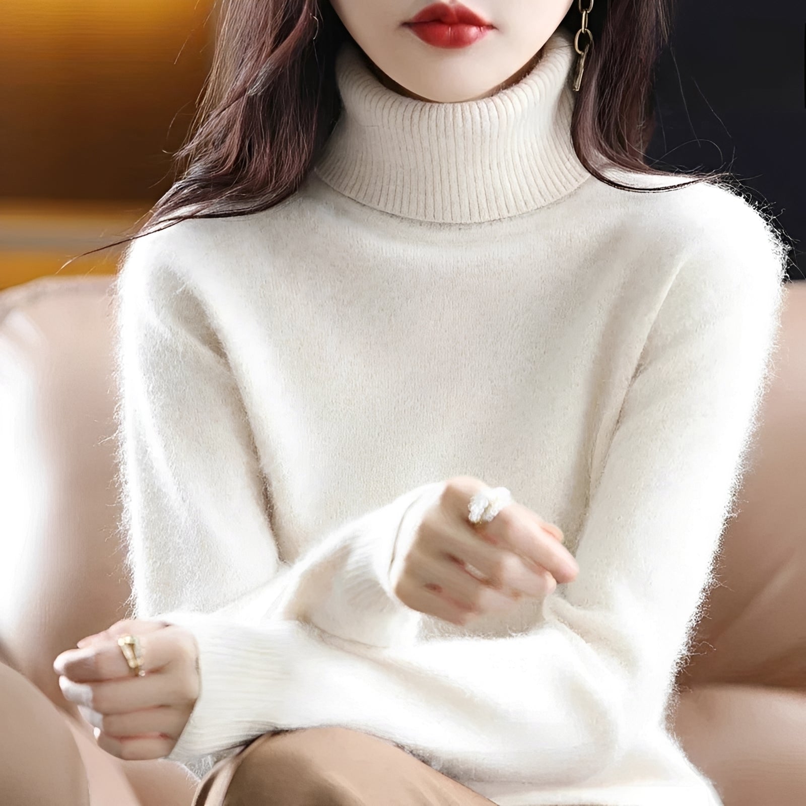 Letizia - Stilvoller Rollkragenpullover
