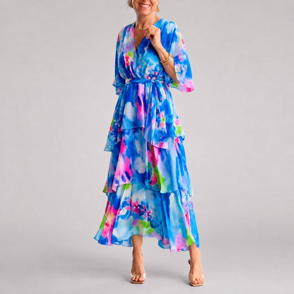 Denise - Elegantes Kleid mit mehreren Schichten