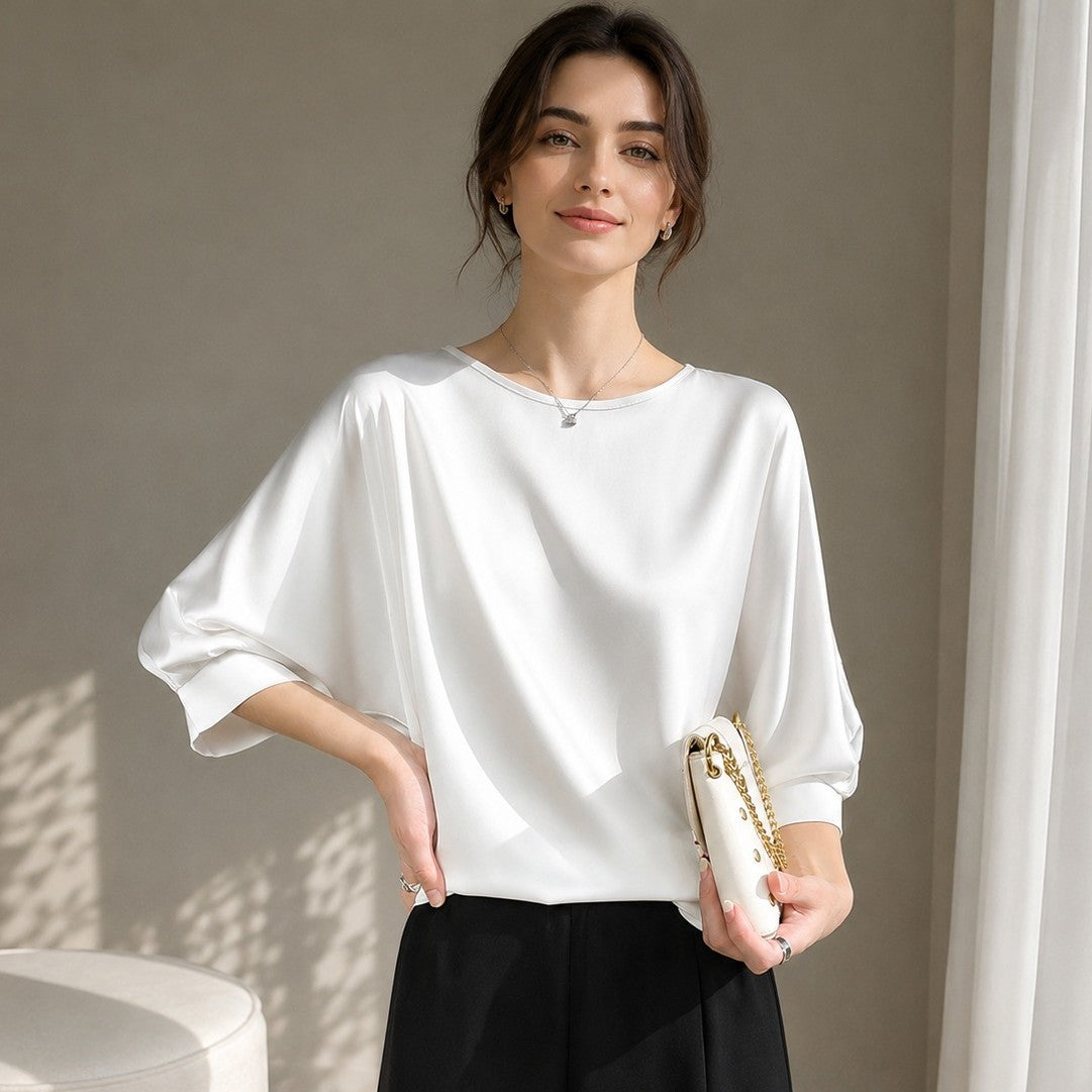 Shanice - Modische Bluse mit Bequemem Schnitt