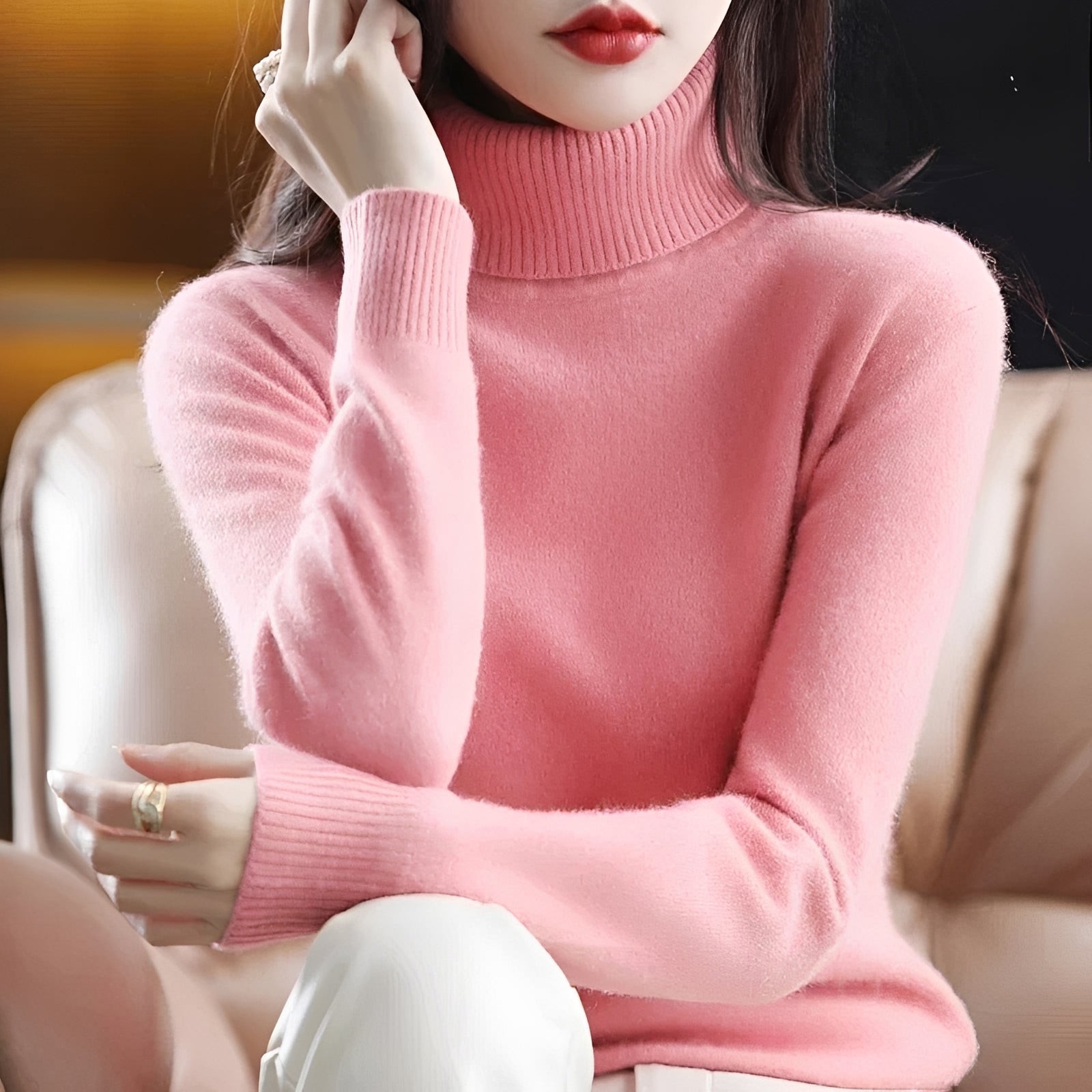 Letizia - Stilvoller Rollkragenpullover