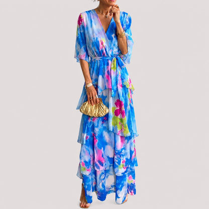 Denise - Elegantes Kleid mit mehreren Schichten