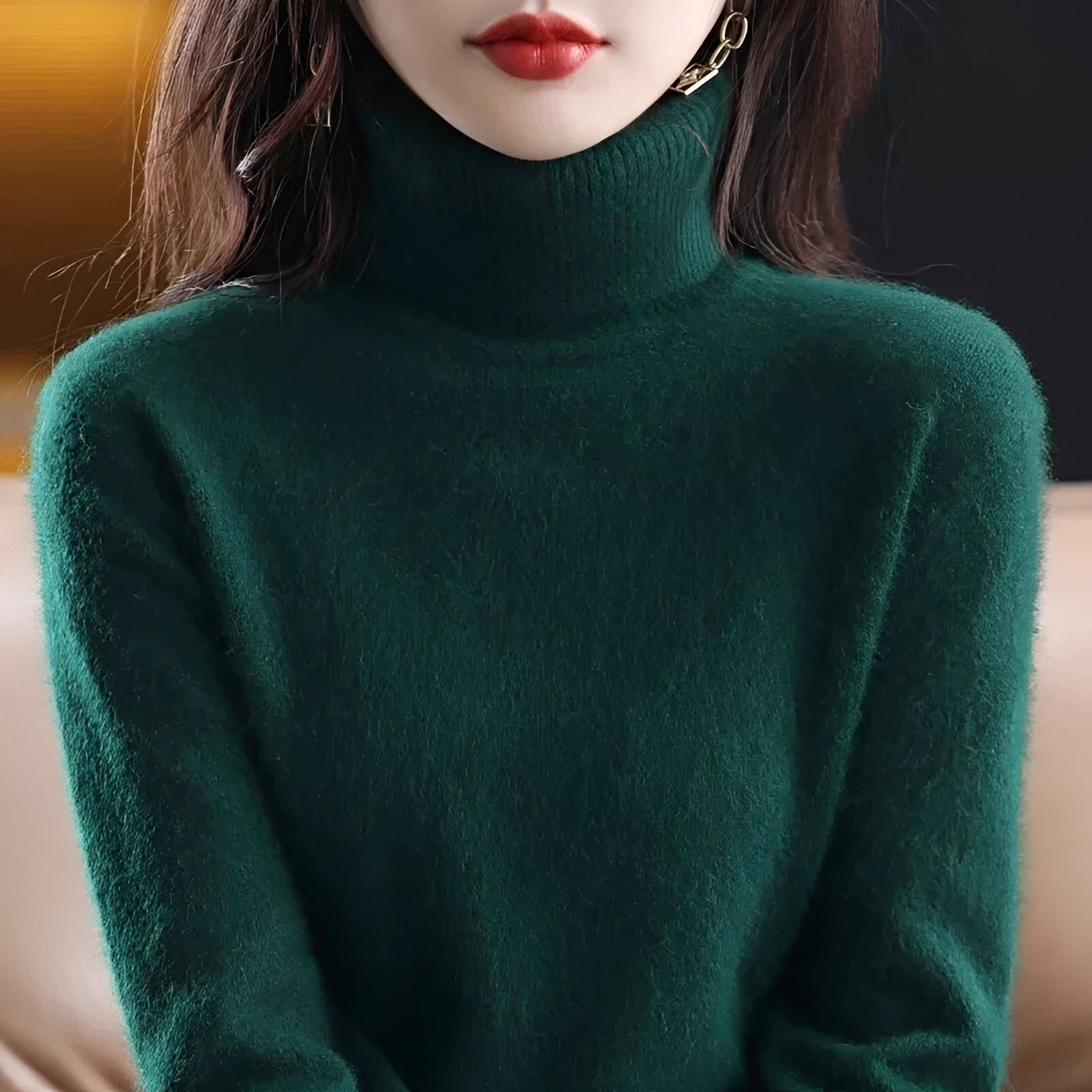 Letizia - Stilvoller Rollkragenpullover