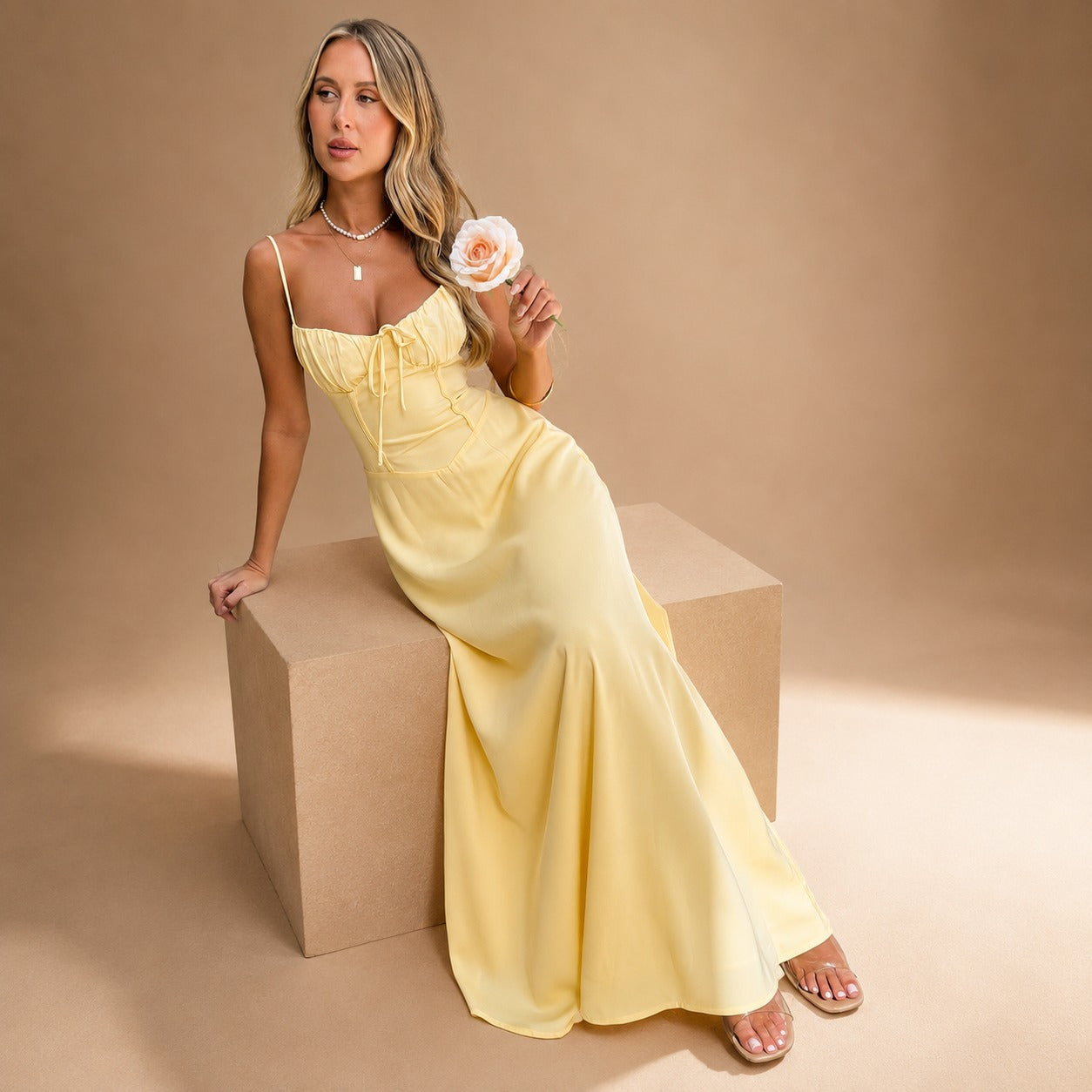 Louise - Langes, schickes Maxikleid