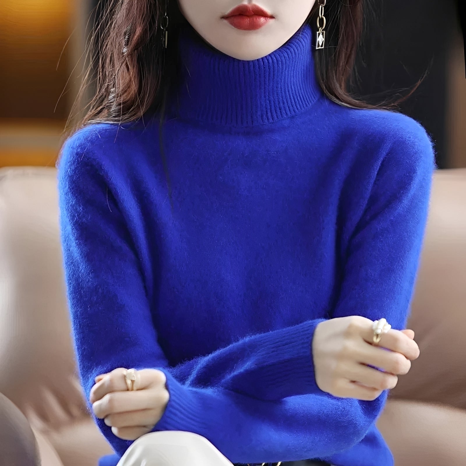 Letizia - Stilvoller Rollkragenpullover