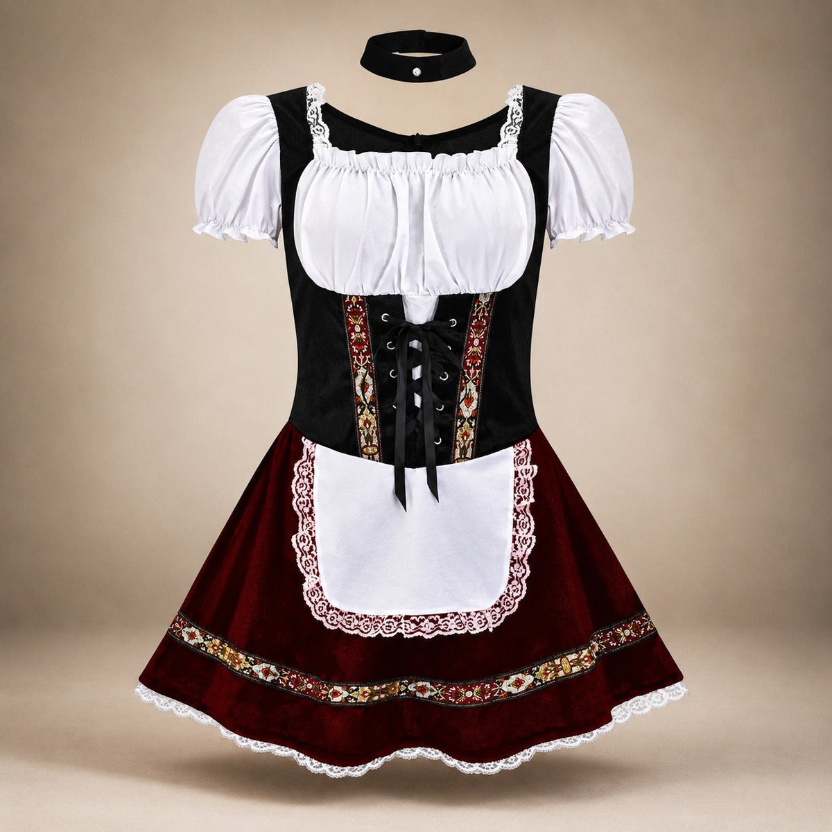 Pauline - Stilvolles Dirndl für das Oktoberfest (Futter nicht enthalten)