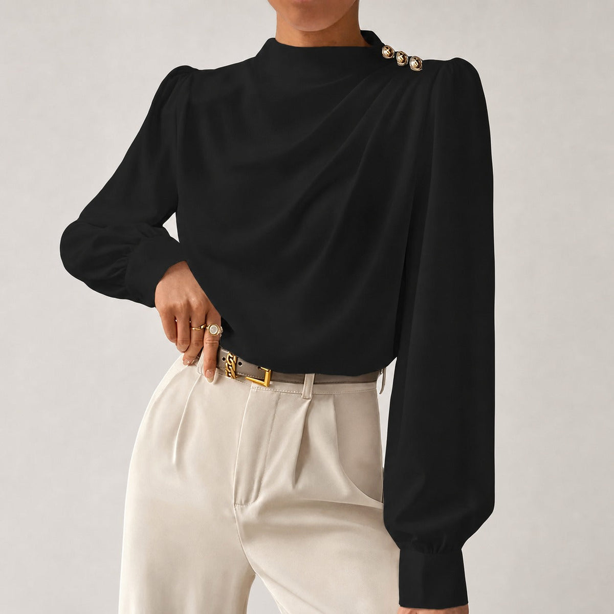 Susan - Modische Bluse mit lockerer Passform
