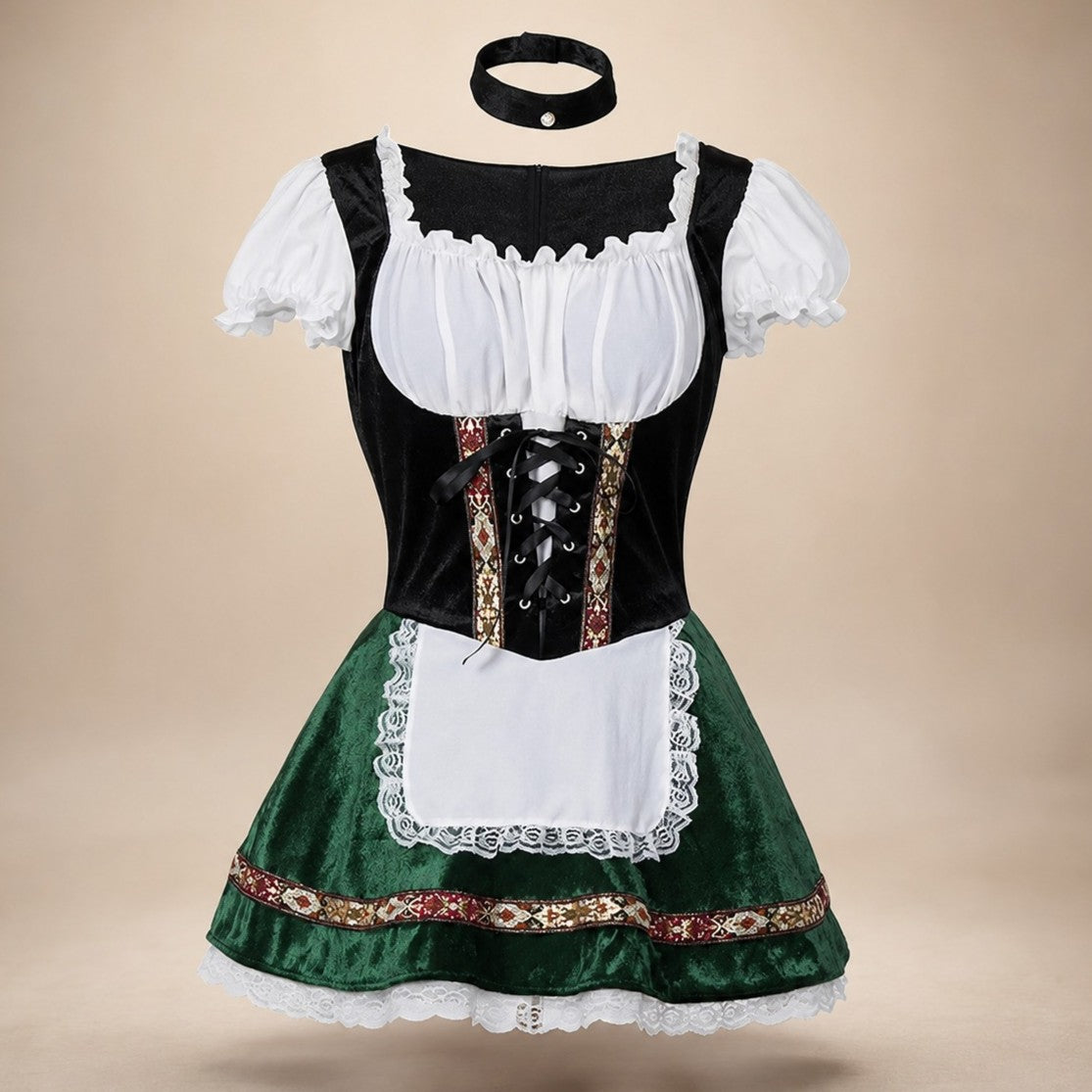 Pauline - Stilvolles Dirndl für das Oktoberfest (Futter nicht enthalten)