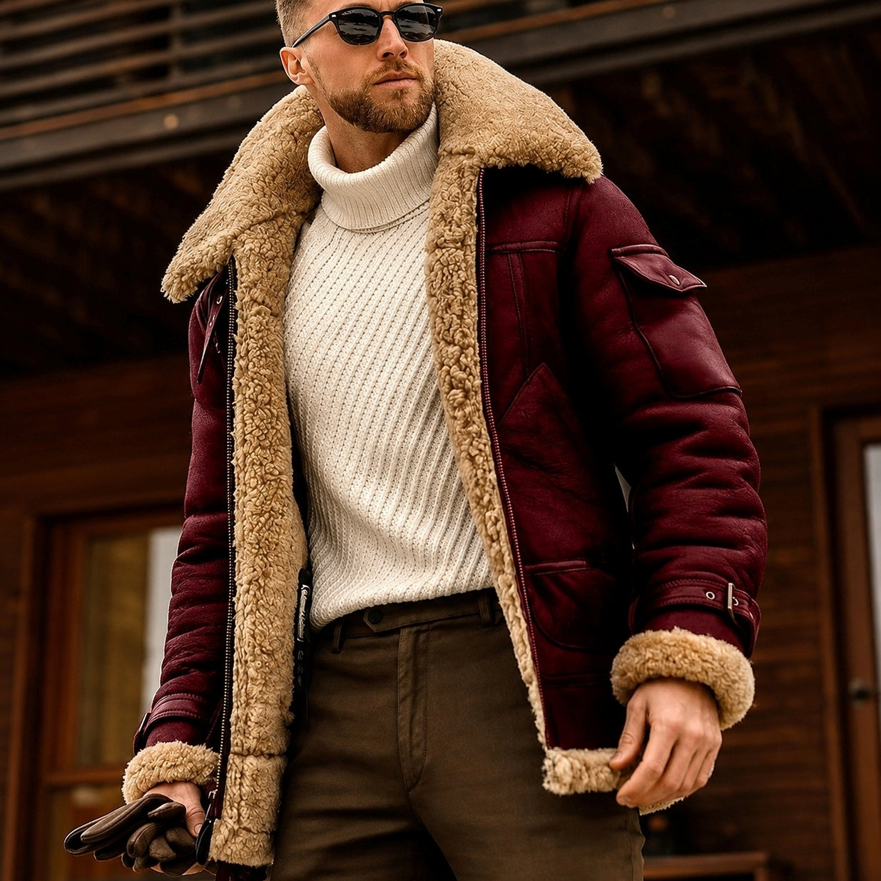Amadeo - Stilvolle, warme Jacke
