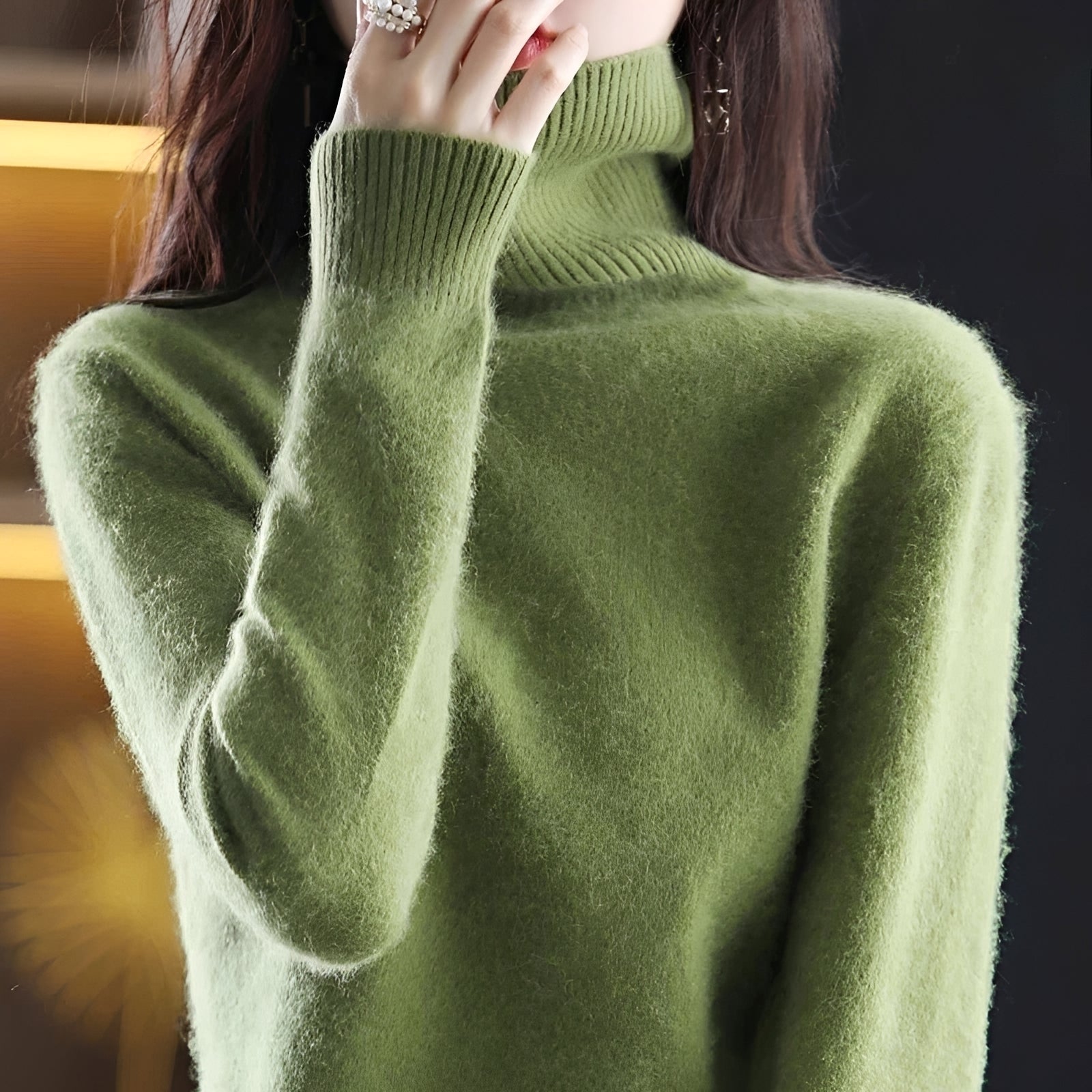 Letizia - Stilvoller Rollkragenpullover
