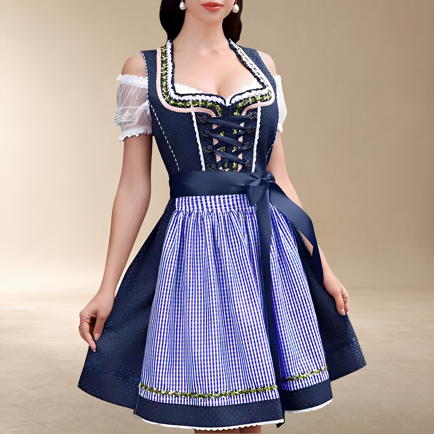 Amna - Anziehendes Mini-Dirndl fürs Oktoberfest