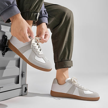 Gino - Komfortable Herrensneaker mit bequemer, dicker Sohle