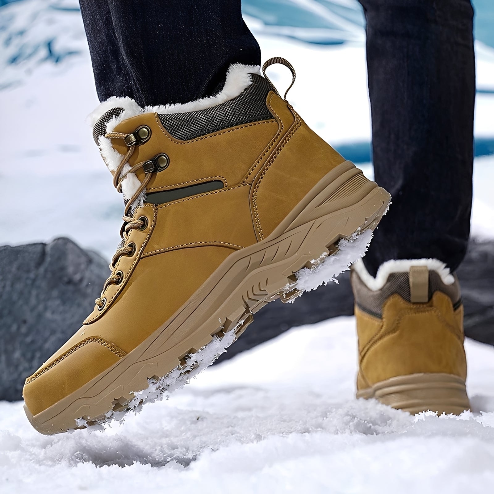 Franklin - Warme Winterstiefel für Herren, perfekt für draußen
