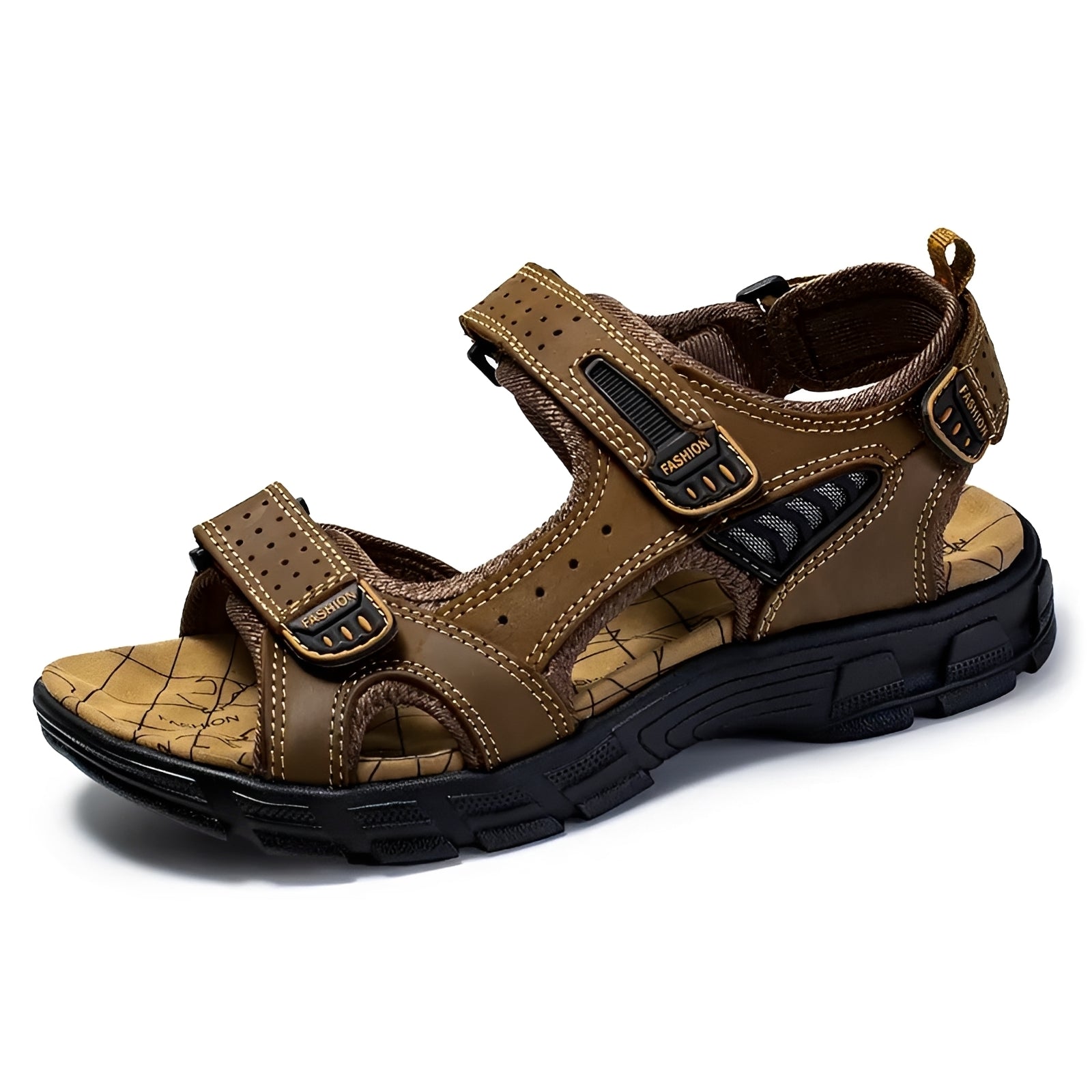 Leon - Bequeme, gepolsterte Freizeitsandalen