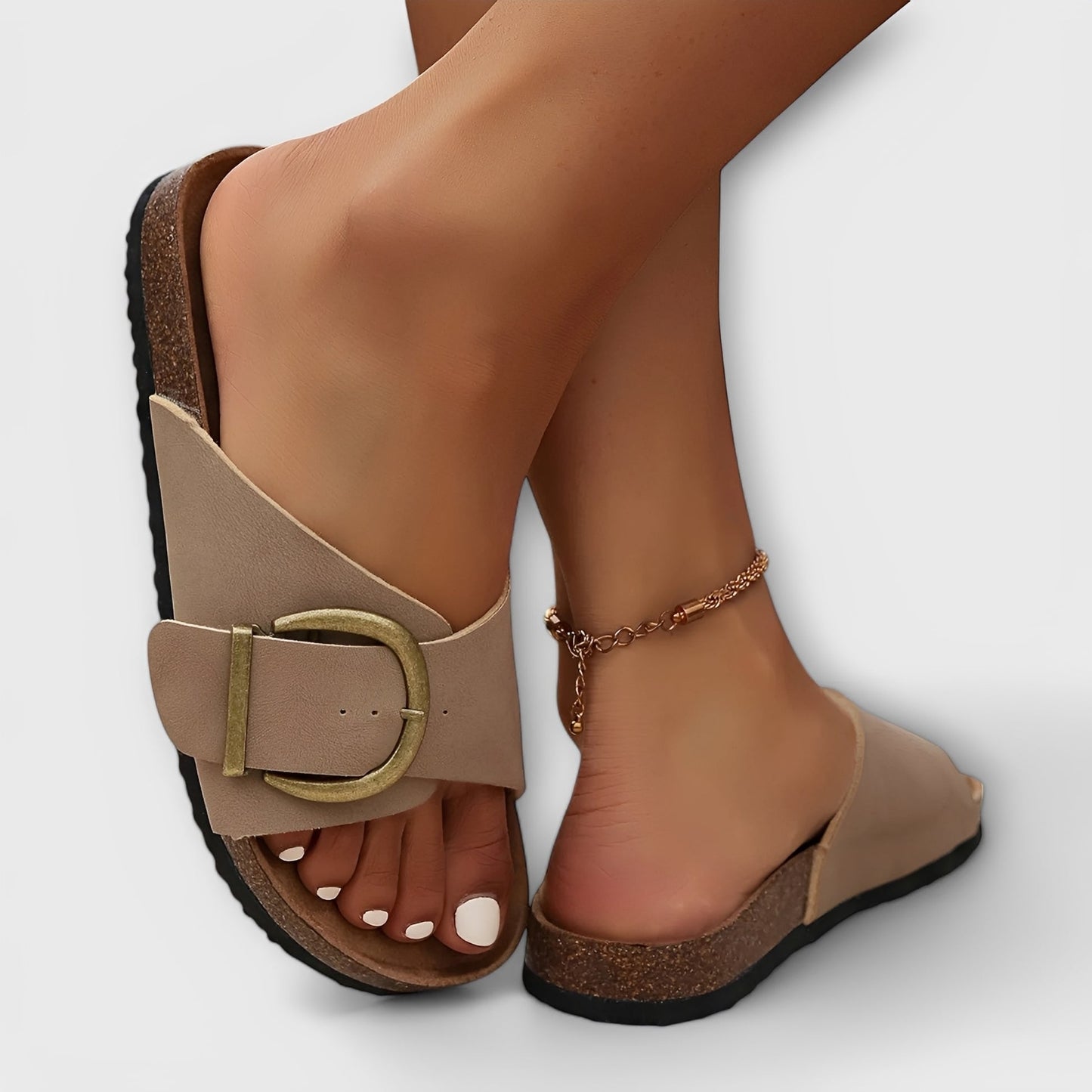 Avila - Bequeme Sandalen mit Plateau