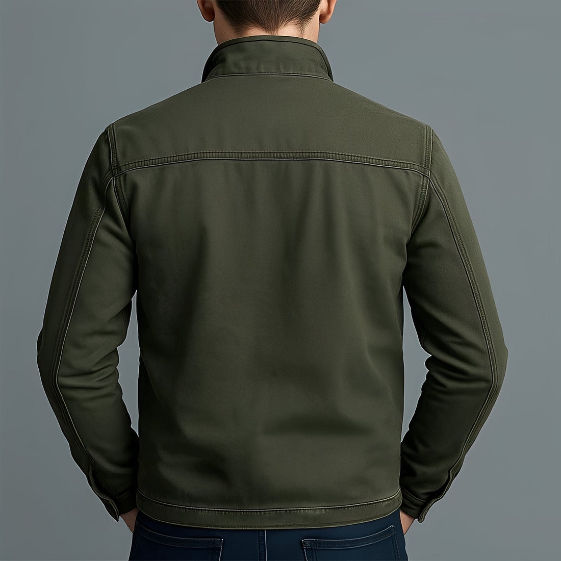Jaden - Weit geschnittene Jacke mit Zipper