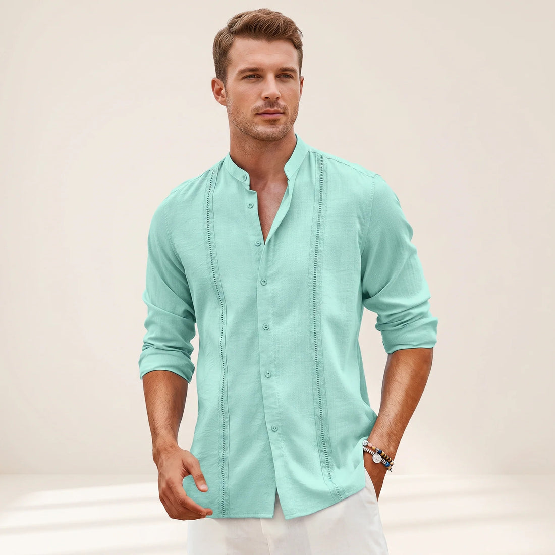 Olivier - Elegantes Besticktes Hemd