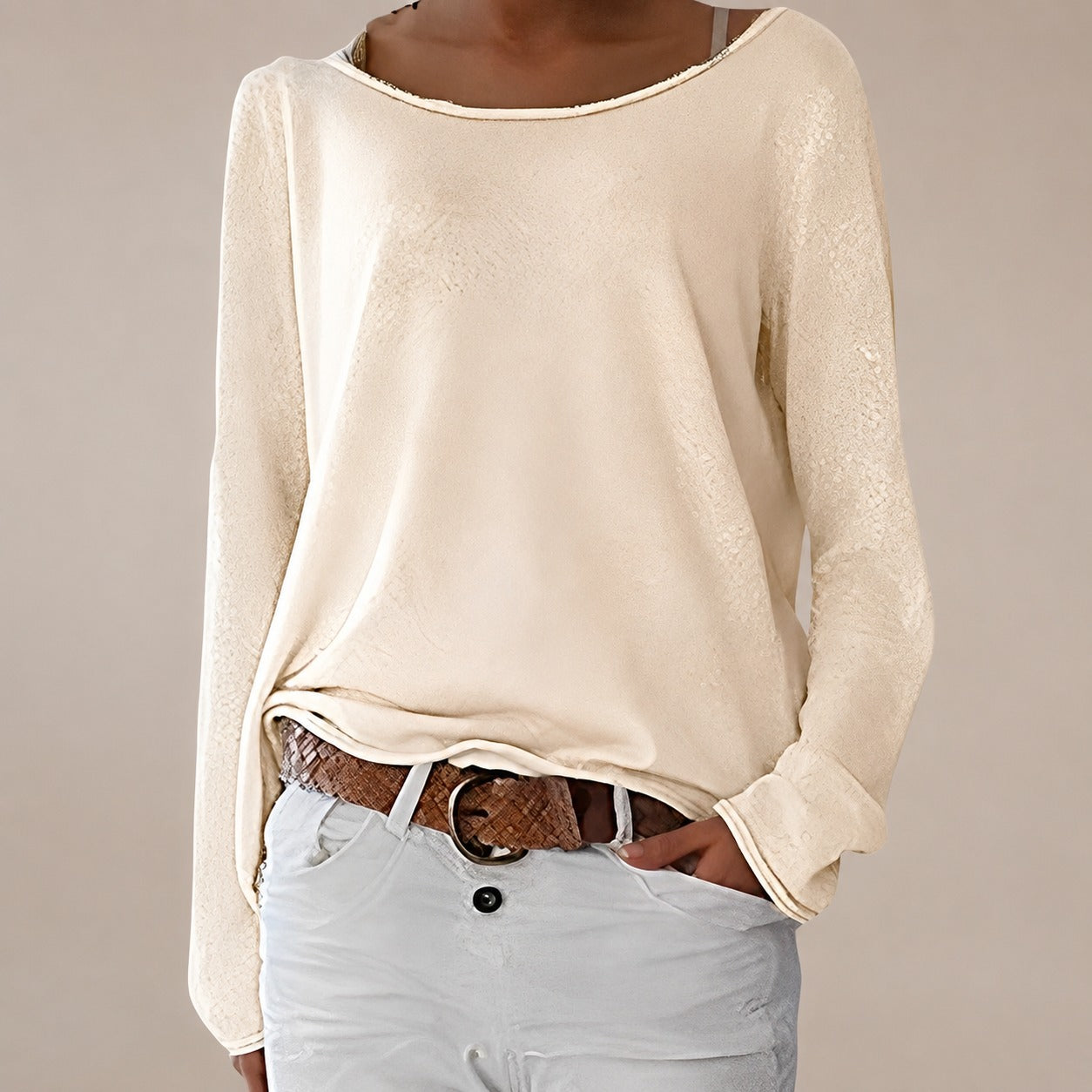 Alexa - Leichter Rundhals-Pulli