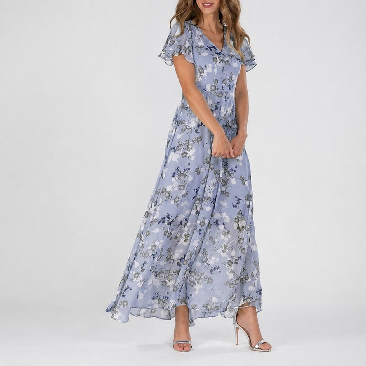 Lea - Ein vielseitiges Midikleid mit Blumenmuster für alle Gelegenheiten