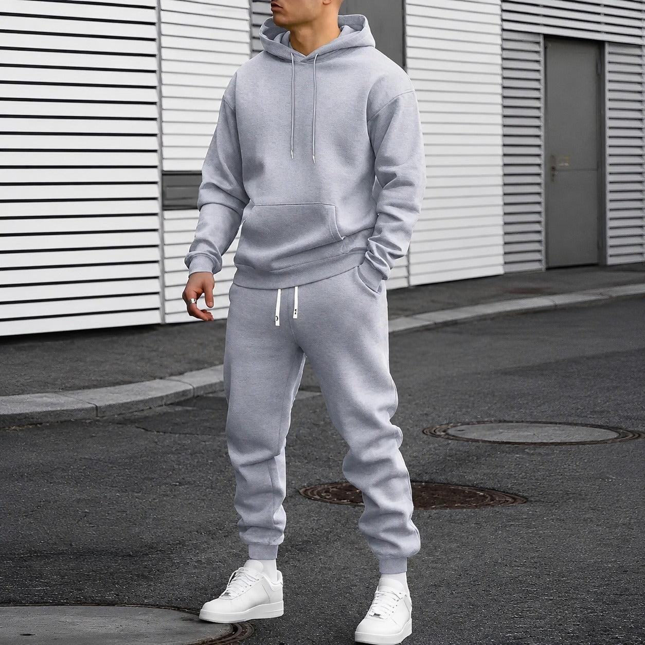 Arvel - Bequemer Hoodie-Trainingsanzug für Männer
