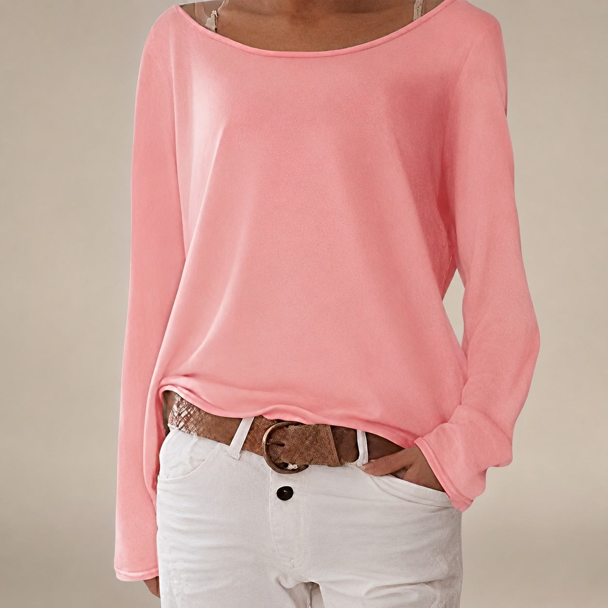 Alexa - Leichter Rundhals-Pulli