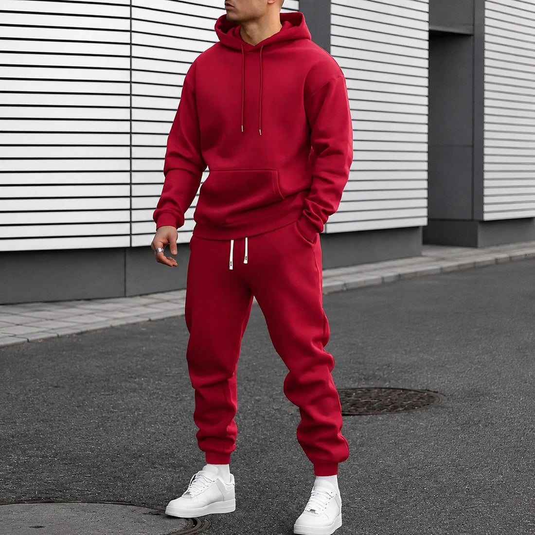 Arvel - Bequemer Hoodie-Trainingsanzug für Männer