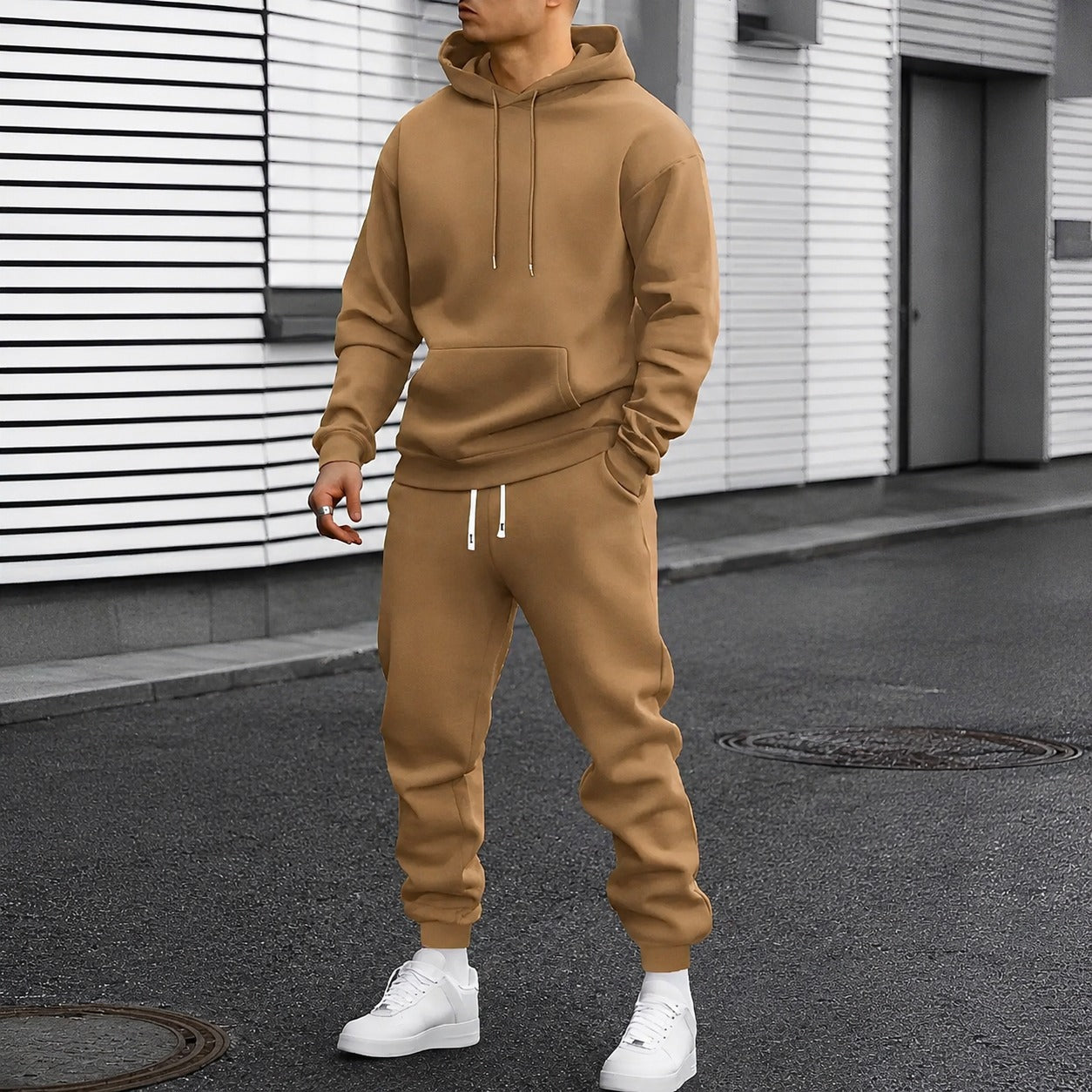 Arvel - Bequemer Hoodie-Trainingsanzug für Männer