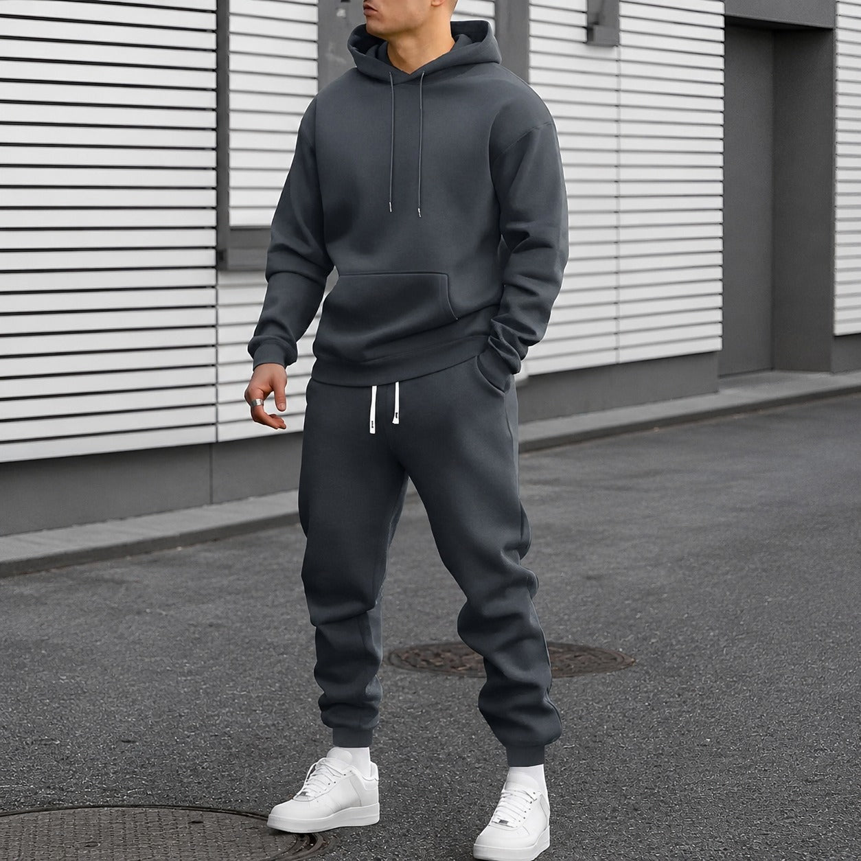 Arvel - Bequemer Hoodie-Trainingsanzug für Männer