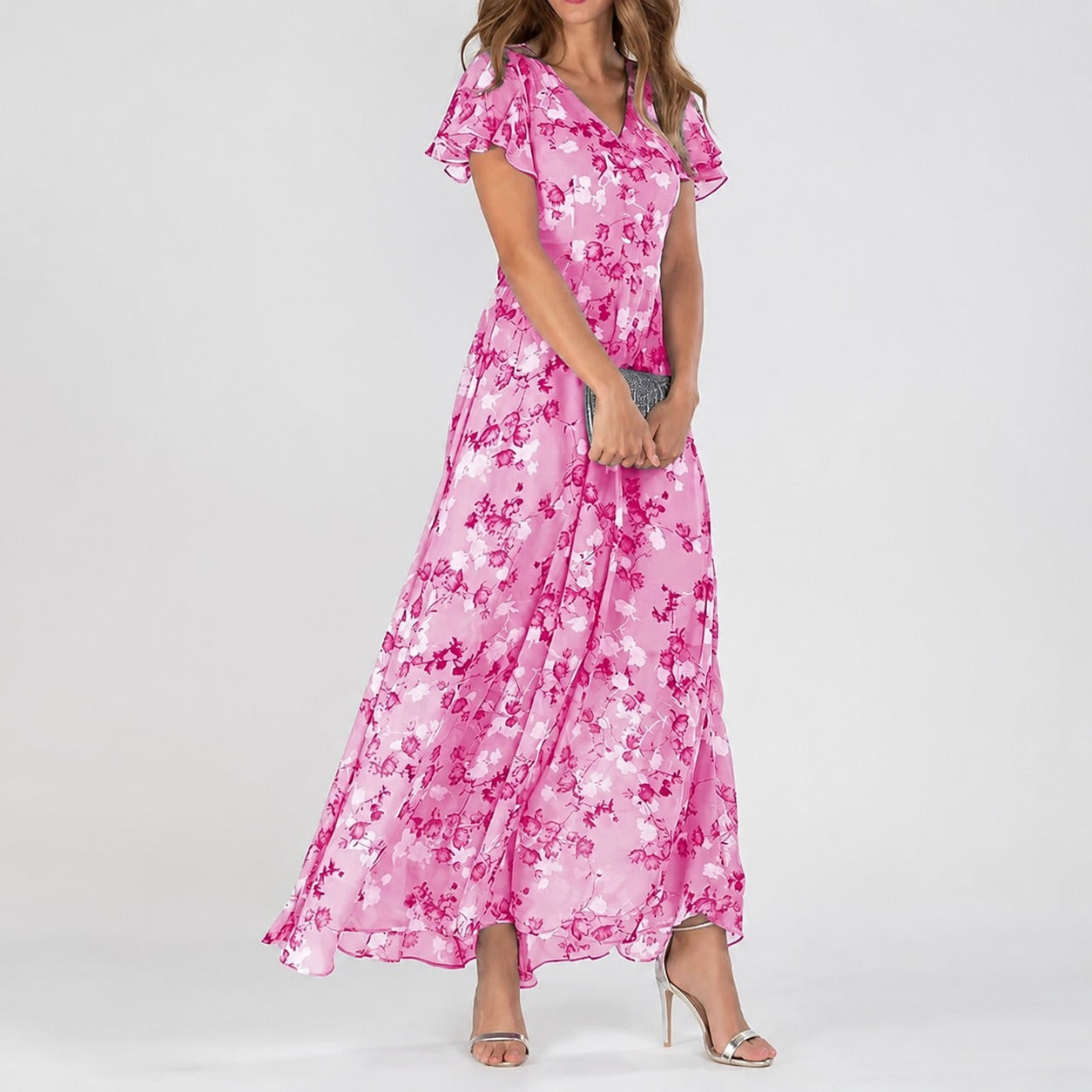 Lea - Ein vielseitiges Midikleid mit Blumenmuster für alle Gelegenheiten
