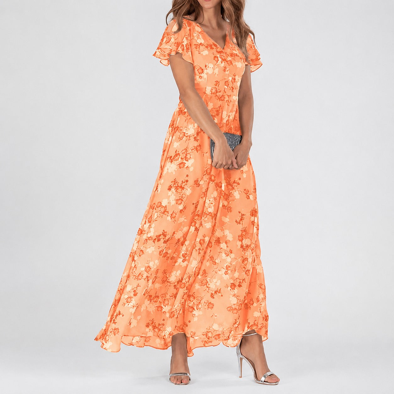 Lea - Ein vielseitiges Midikleid mit Blumenmuster für alle Gelegenheiten