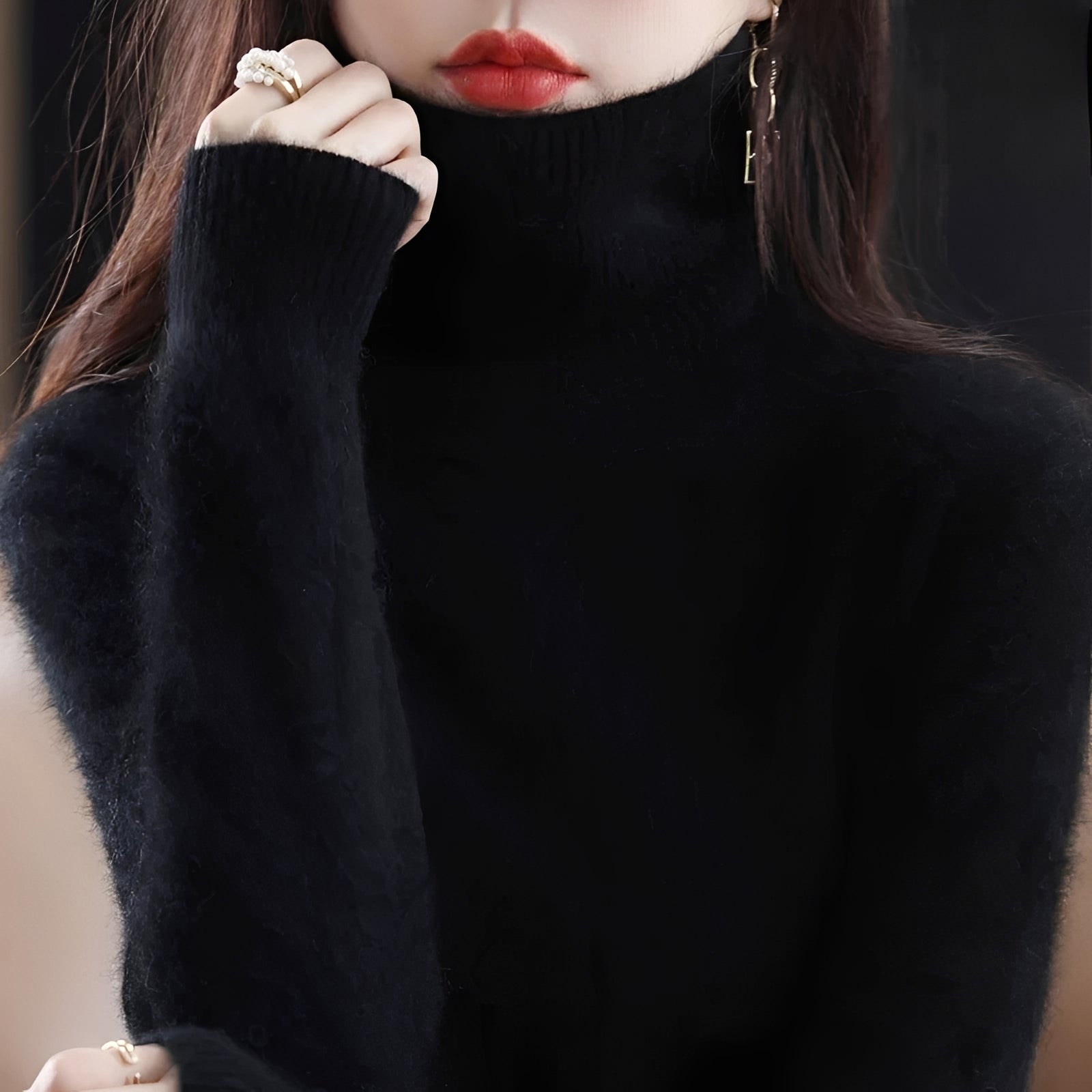 Letizia - Stilvoller Rollkragenpullover