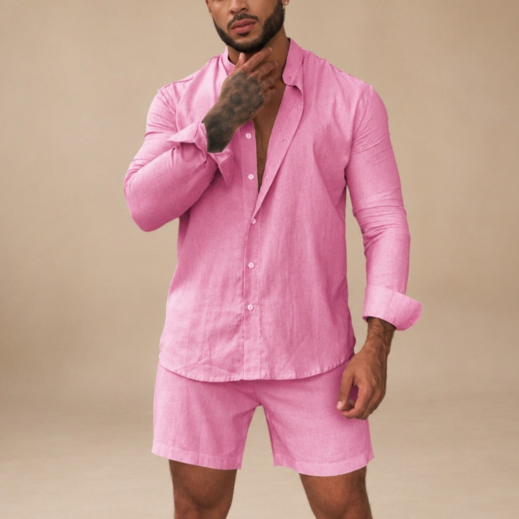 Diego - Entspanntes Set mit Hemd und Shorts