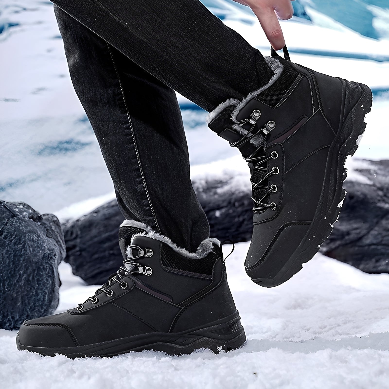 Franklin - Warme Winterstiefel für Herren, perfekt für draußen