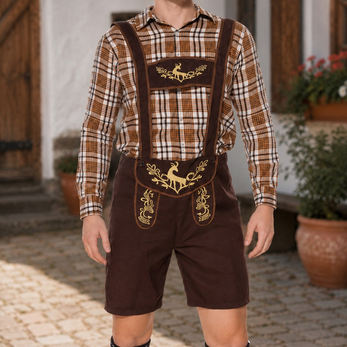 Dalton - Stilvolles langärmeliges Outfit für das Oktoberfest