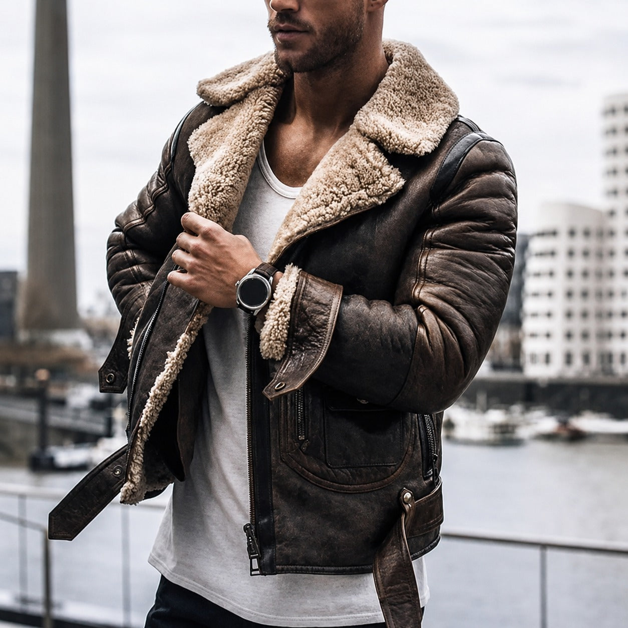 Dominic - Herrenmantel für frostige Wintertage