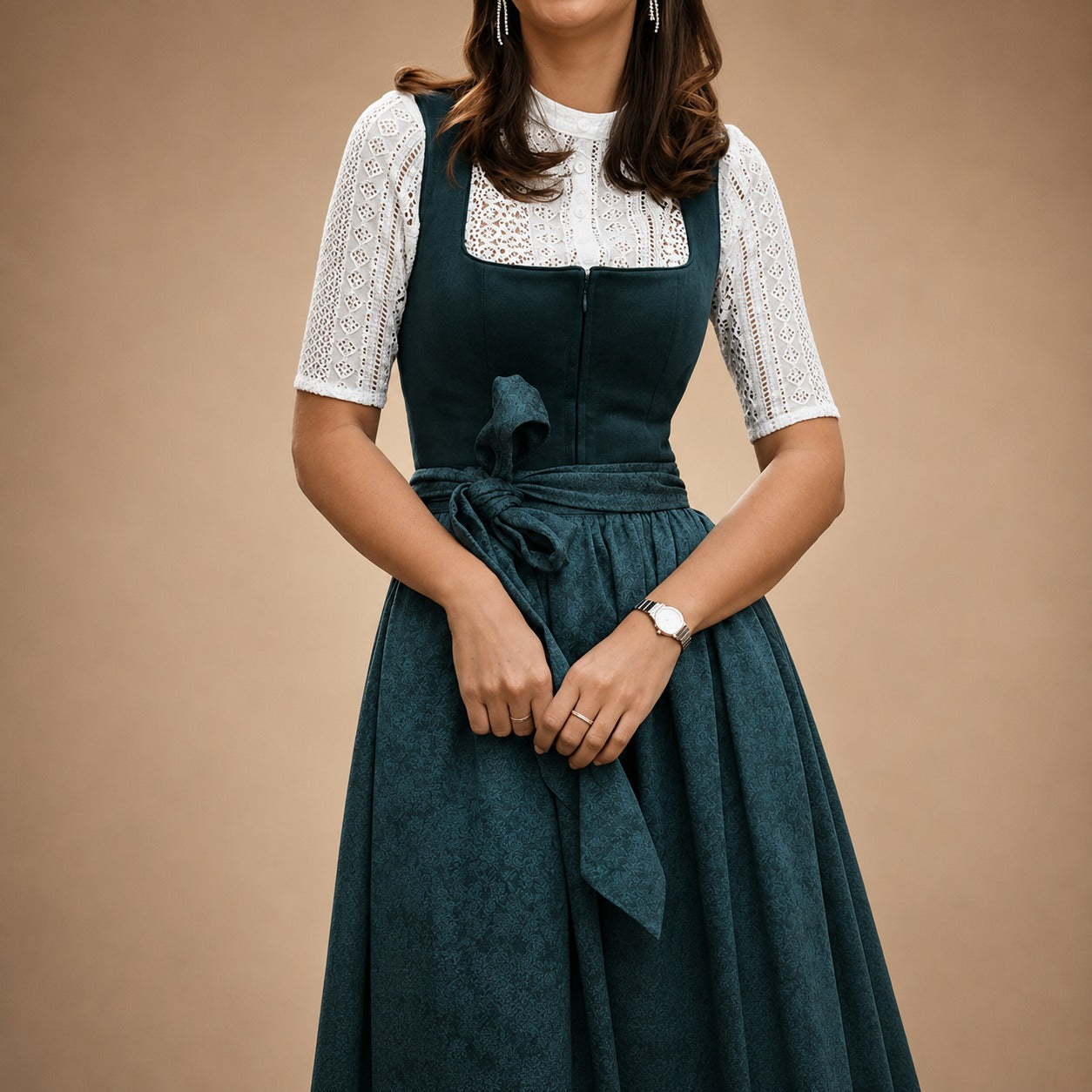 Alice - Einfaches Midikleid für das Oktoberfest