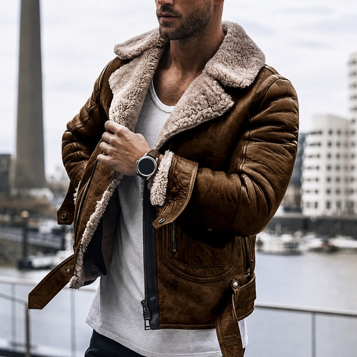Dominic - Herrenmantel für frostige Wintertage