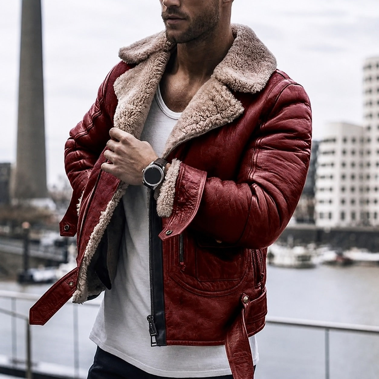Dominic - Herrenmantel für frostige Wintertage