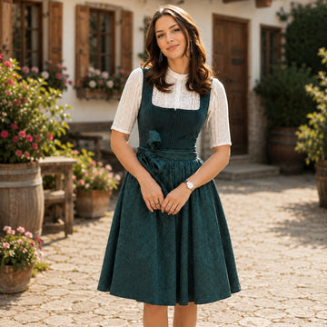 Alice - Einfaches Midikleid für das Oktoberfest (Futter nicht enthalten)