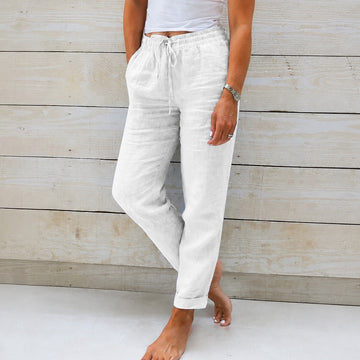 Dyan - Damenhose mit Zugband für einen entspannten Look
