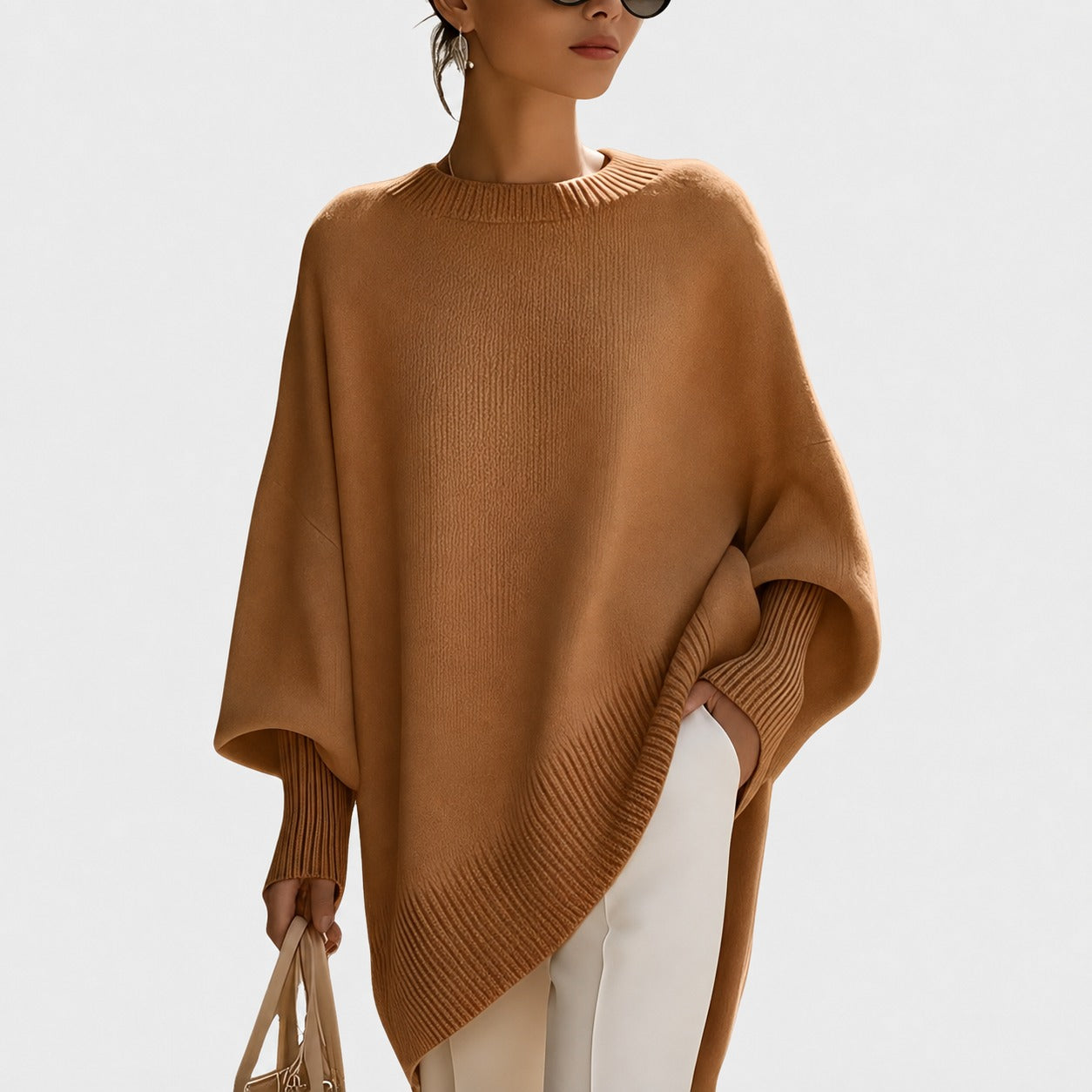 Pamella - Damenpullover im modernen Oversize-Look