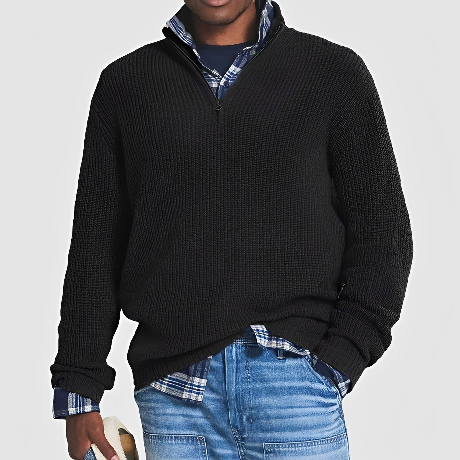 Sean - Herren-Zipper-Pullover