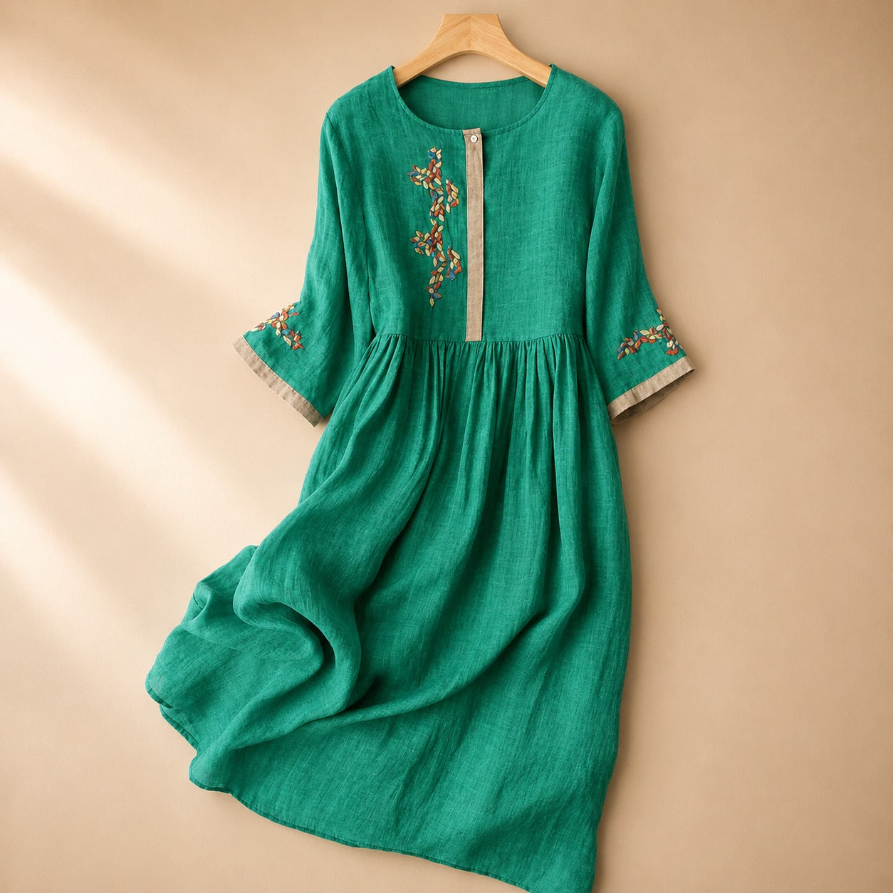 Laura - Bequemes Boho-Kleid mit Details