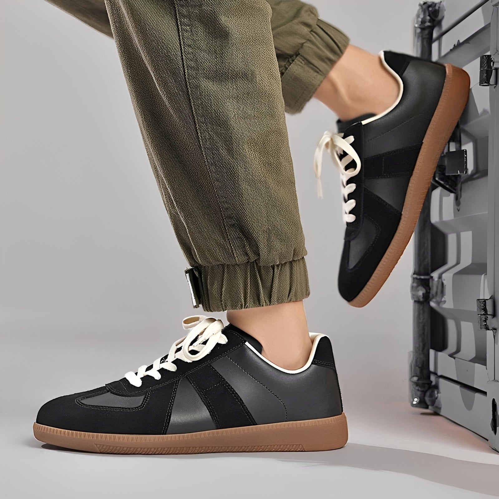 Gino - Komfortable Herrensneaker mit bequemer, dicker Sohle