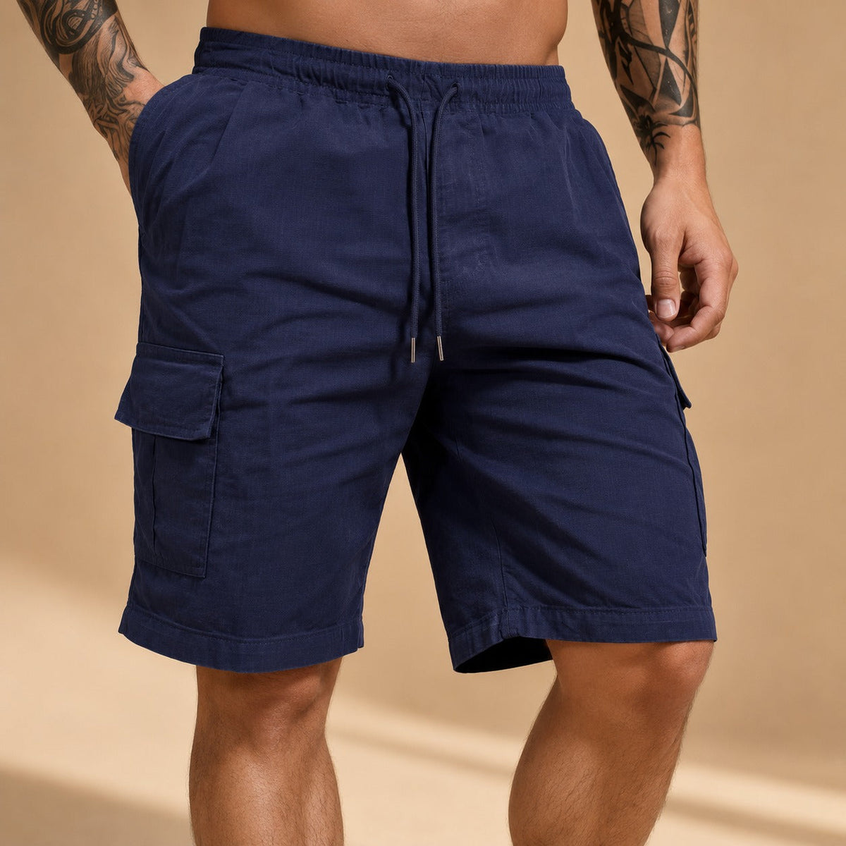 Derek - Komfortable Cargo-Shorts