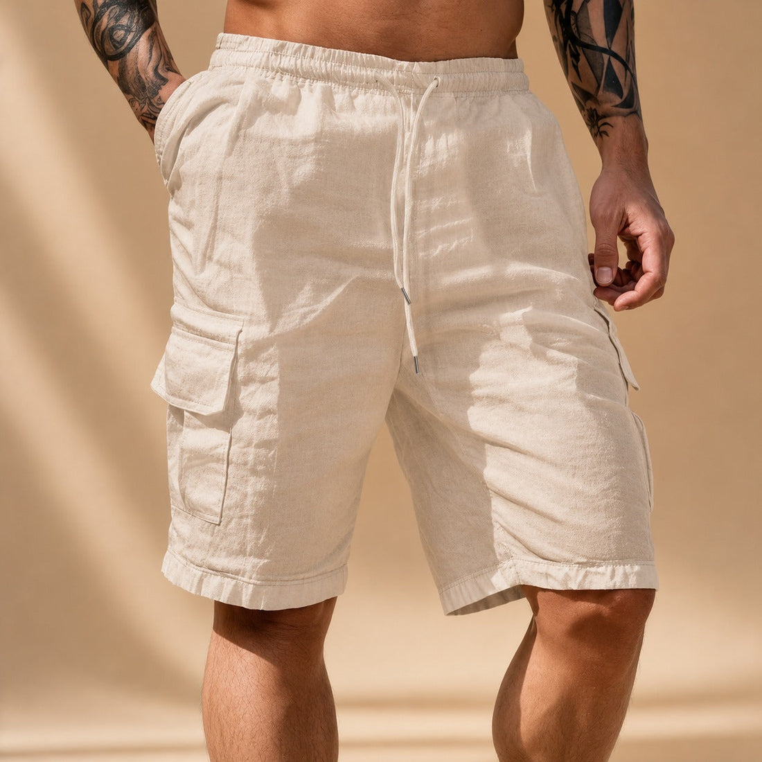 Derek - Komfortable Cargo-Shorts