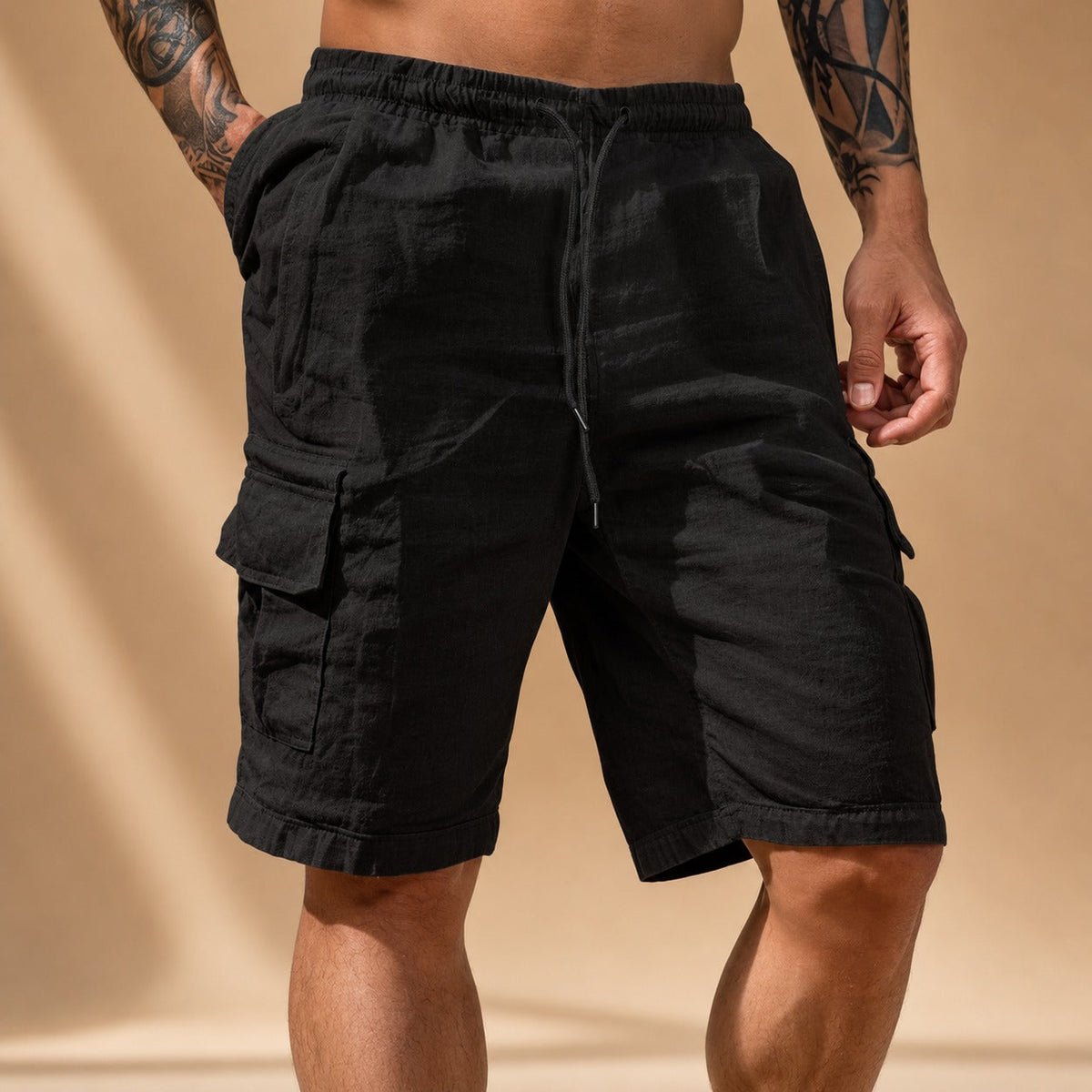 Derek - Komfortable Cargo-Shorts