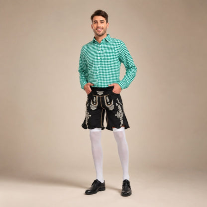 Alexis - Elegantes Hemd mit Karomuster fürs Oktoberfest