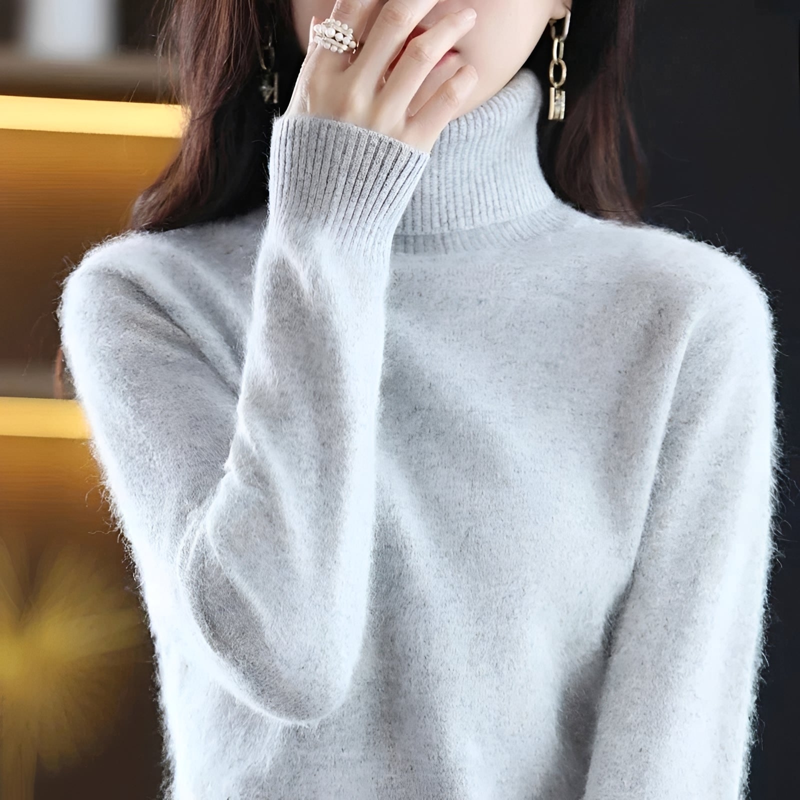 Letizia - Stilvoller Rollkragenpullover