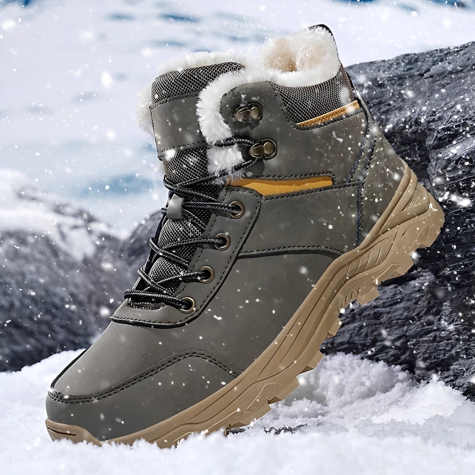 Franklin - Warme Winterstiefel für Herren, perfekt für draußen