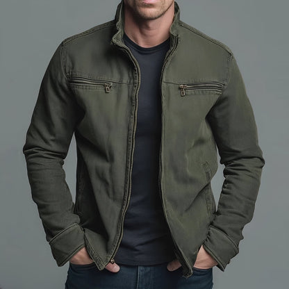 Jaden - Weit geschnittene Jacke mit Zipper